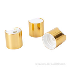 Aluminum Top Bottle Plastic Disc Cap For Cosmetic